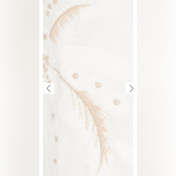 ZIMMERMAN Lyre embroidered cropped trousers- Size 1 - Picture 7 of 10